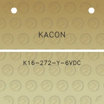 kacon-k16-272-y-6vdc