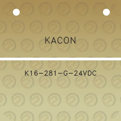 kacon-k16-281-g-24vdc