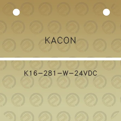 kacon-k16-281-w-24vdc