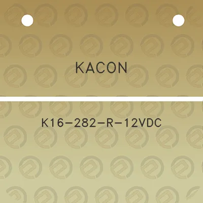 kacon-k16-282-r-12vdc