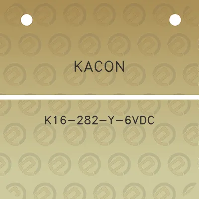 kacon-k16-282-y-6vdc