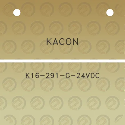 kacon-k16-291-g-24vdc