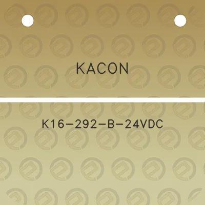 kacon-k16-292-b-24vdc