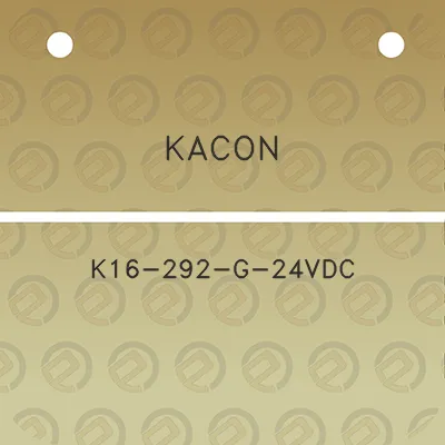 kacon-k16-292-g-24vdc