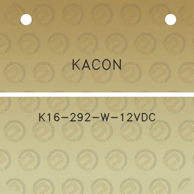 kacon-k16-292-w-12vdc