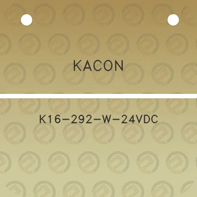 kacon-k16-292-w-24vdc