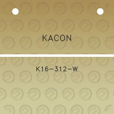 kacon-k16-312-w