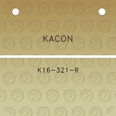 kacon-k16-321-r