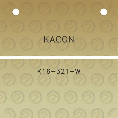 kacon-k16-321-w