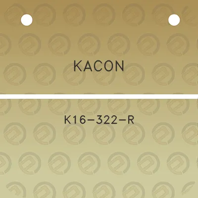 kacon-k16-322-r