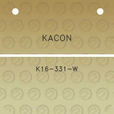 kacon-k16-331-w