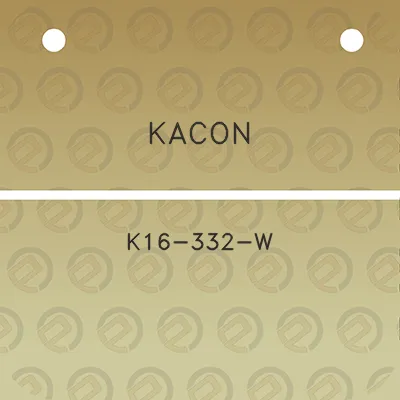 kacon-k16-332-w