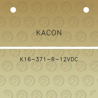 kacon-k16-371-r-12vdc