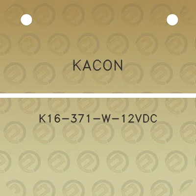 kacon-k16-371-w-12vdc