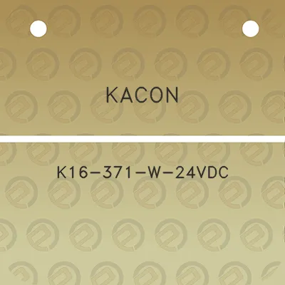 kacon-k16-371-w-24vdc