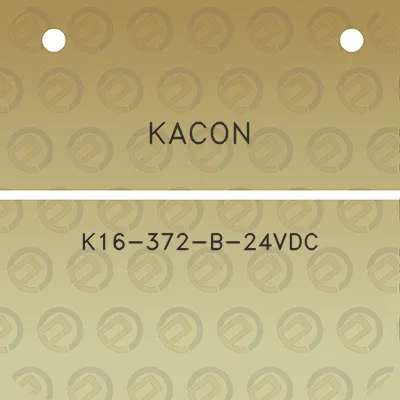 kacon-k16-372-b-24vdc