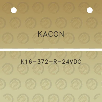 kacon-k16-372-r-24vdc