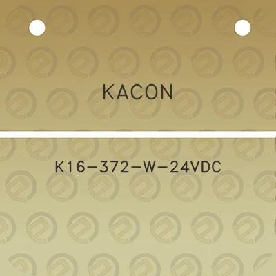 kacon-k16-372-w-24vdc