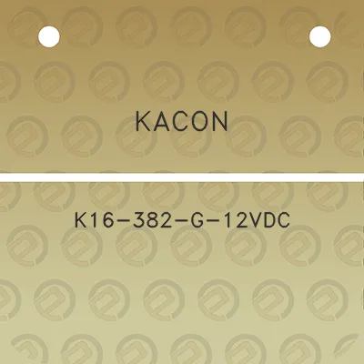 kacon-k16-382-g-12vdc