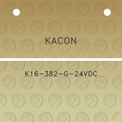 kacon-k16-382-g-24vdc