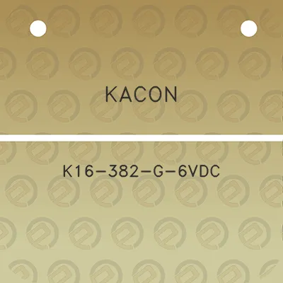 kacon-k16-382-g-6vdc