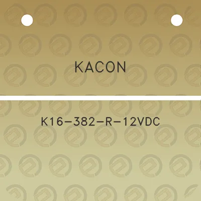 kacon-k16-382-r-12vdc