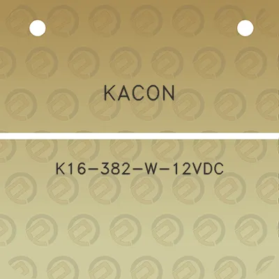 kacon-k16-382-w-12vdc