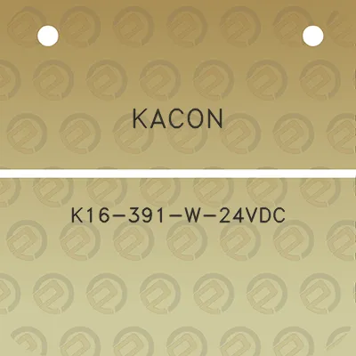 kacon-k16-391-w-24vdc