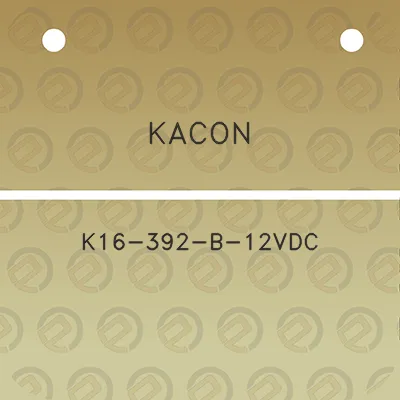 kacon-k16-392-b-12vdc