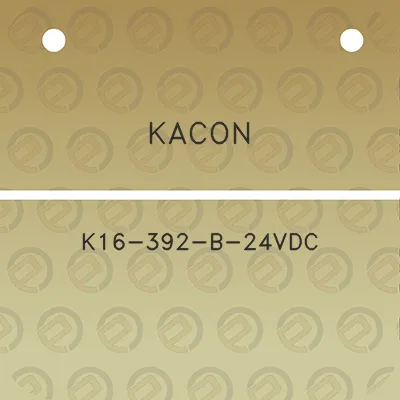 kacon-k16-392-b-24vdc