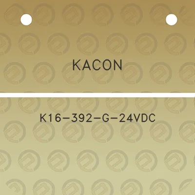 kacon-k16-392-g-24vdc