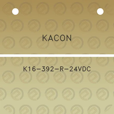 kacon-k16-392-r-24vdc