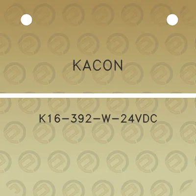 kacon-k16-392-w-24vdc