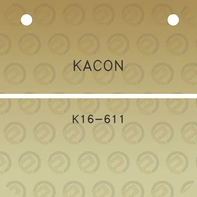 kacon-k16-611