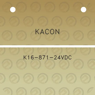 kacon-k16-871-24vdc