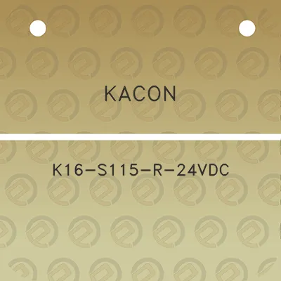 kacon-k16-s115-r-24vdc