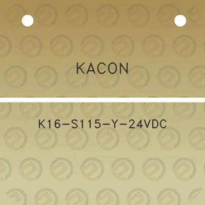 kacon-k16-s115-y-24vdc