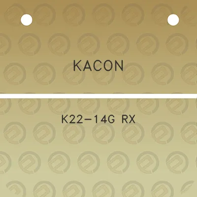 kacon-k22-14g-rx