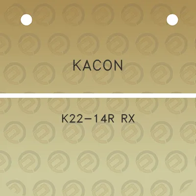 kacon-k22-14r-rx