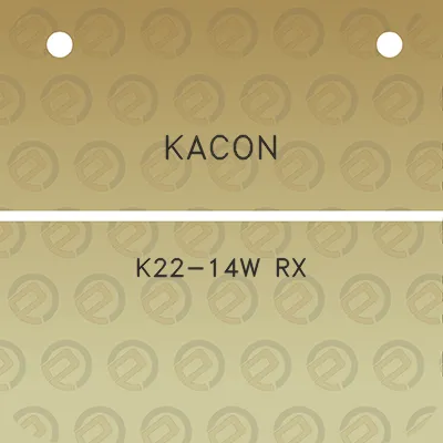 kacon-k22-14w-rx