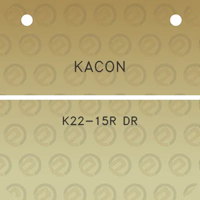 kacon-k22-15r-dr