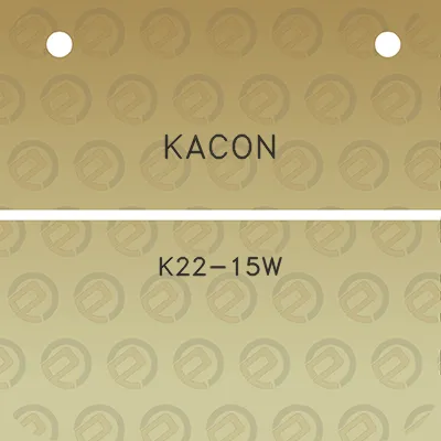 kacon-k22-15w