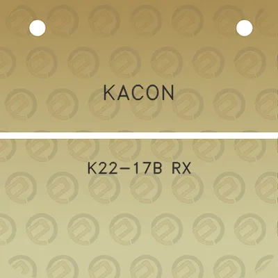 kacon-k22-17b-rx