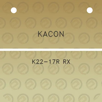 kacon-k22-17r-rx