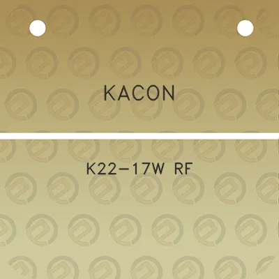 kacon-k22-17w-rf