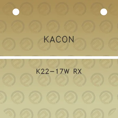 kacon-k22-17w-rx