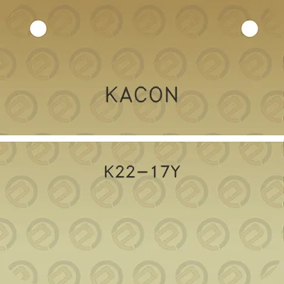 kacon-k22-17y