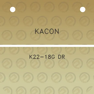 kacon-k22-18g-dr