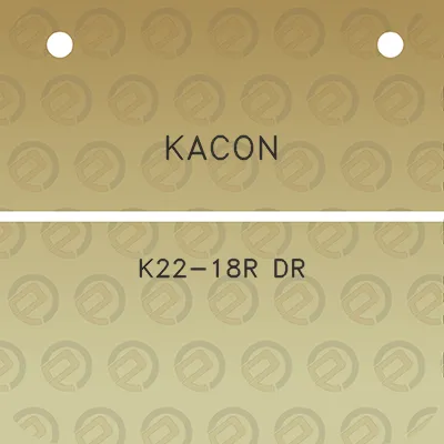 kacon-k22-18r-dr