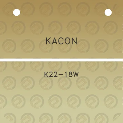 kacon-k22-18w